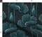 Moody Florals Dark Romantic Floral Poppy Field Art Deco Large Scale Teal Custom Printed Fabric by Spoonflower Various Fabrics by the Yard or Fat Quarter